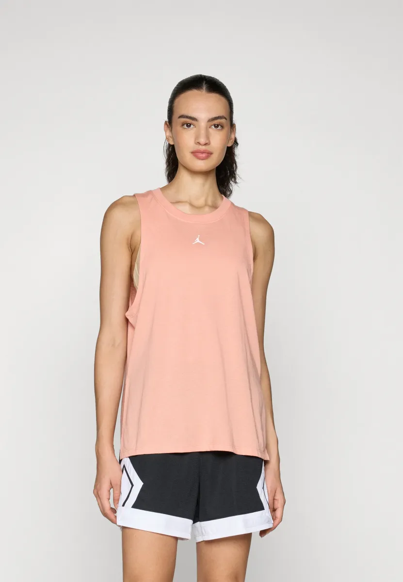 DIAMOND TANK - Top - madder root/white