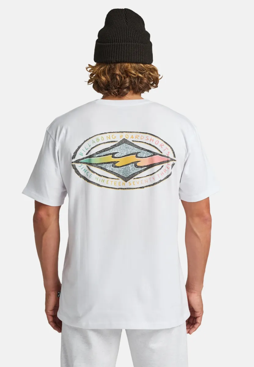 DIAMOND VISION - T-Shirt print - white