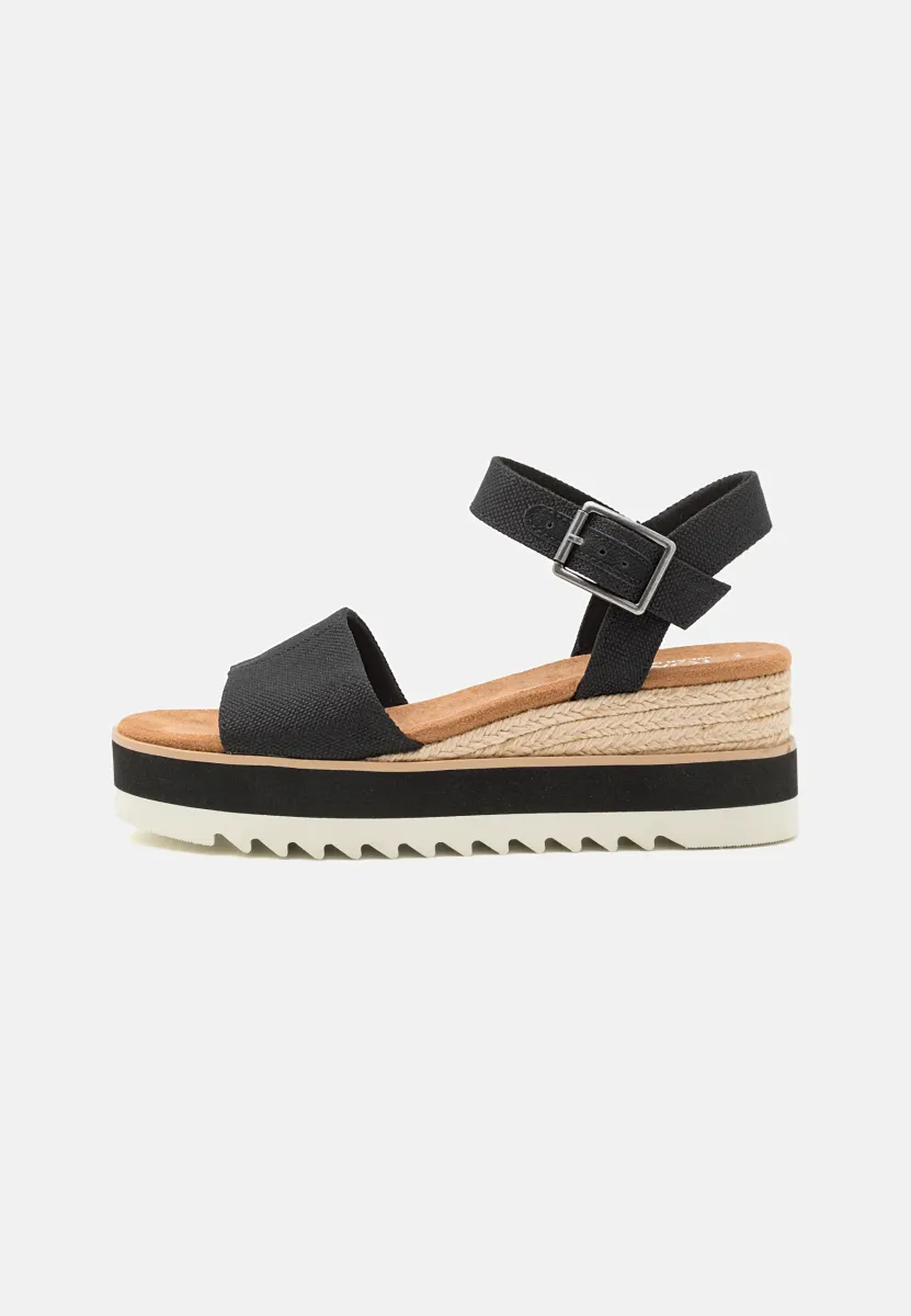 DIANA - Espadrille - black