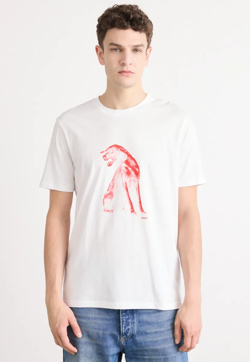 DIDUG - T-Shirt print - white