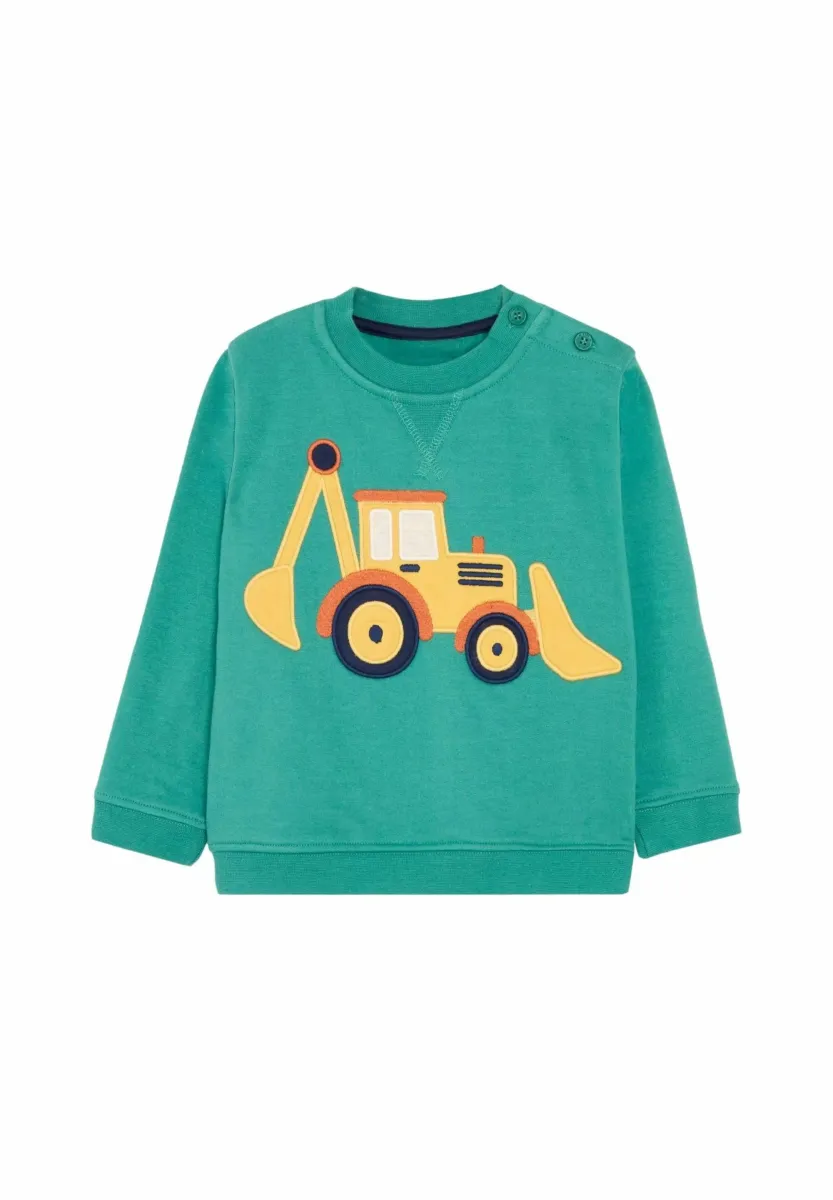 DIGGER APPLIQUE - REGULAR FIT - Sweatshirt - green