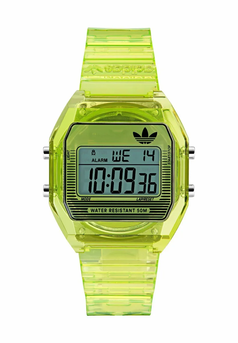 DIGITAL TWO CRYSTAL - Digitaluhr - green