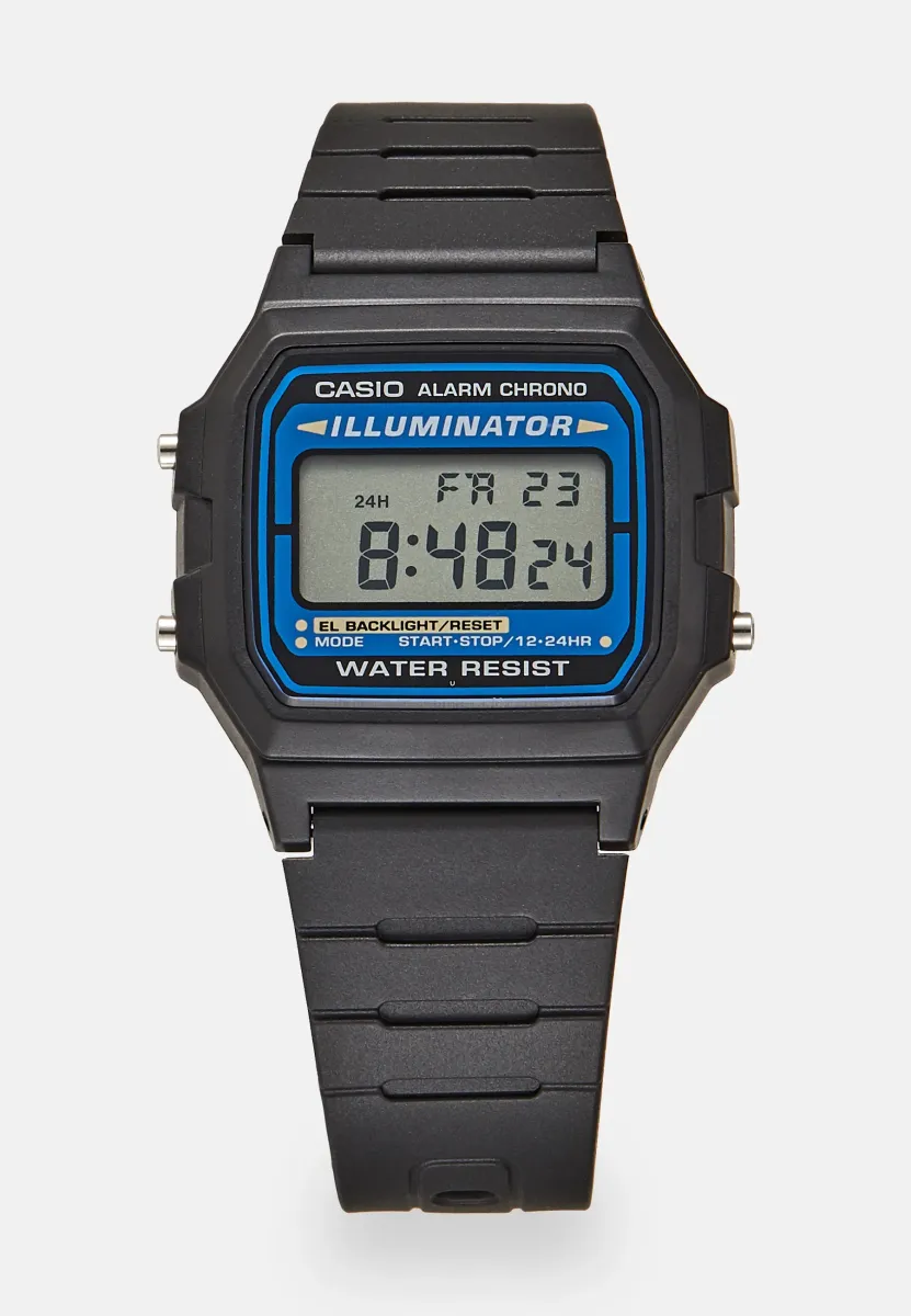 Digitaluhr - black