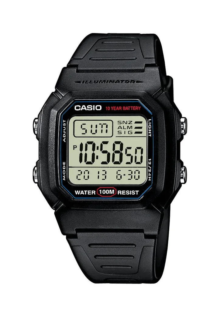 Digitaluhr - schwarz