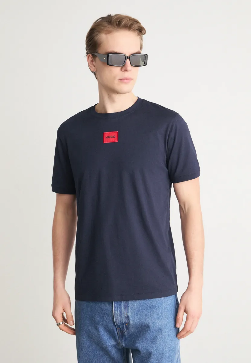 DIRAGOLINO - T-Shirt basic - dark blue