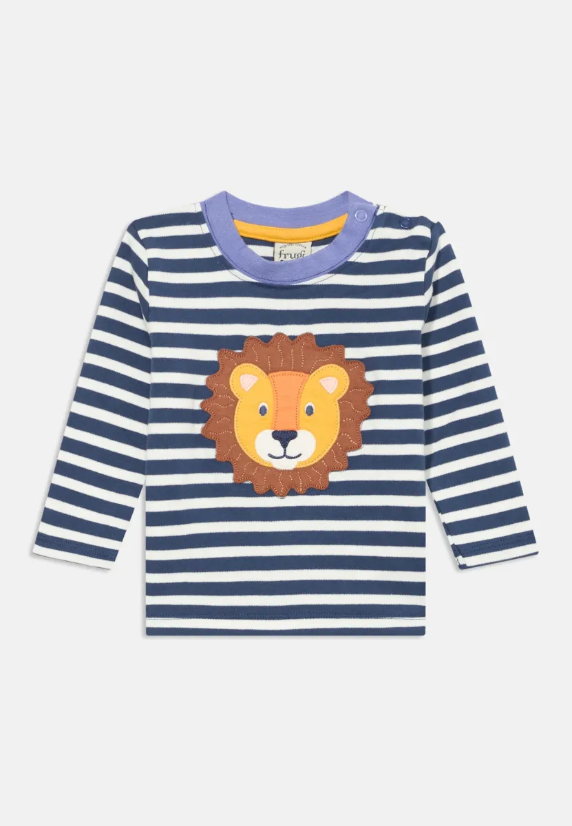 DISCOVERY APPLIQUE UNISEX - Langarmshirt - navy