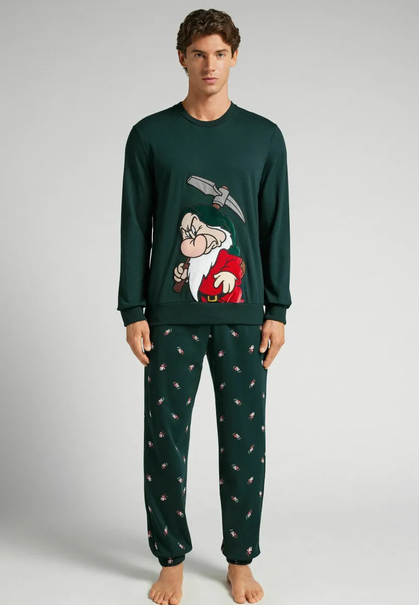 DISNEY BRONTOLO SET - Nachtwäsche Set - green