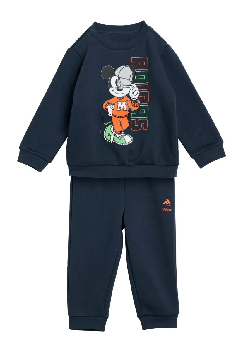 DISNEY MICKEY MOUSE UNISEX SET - Trainingsanzug - aurora ink impact orange