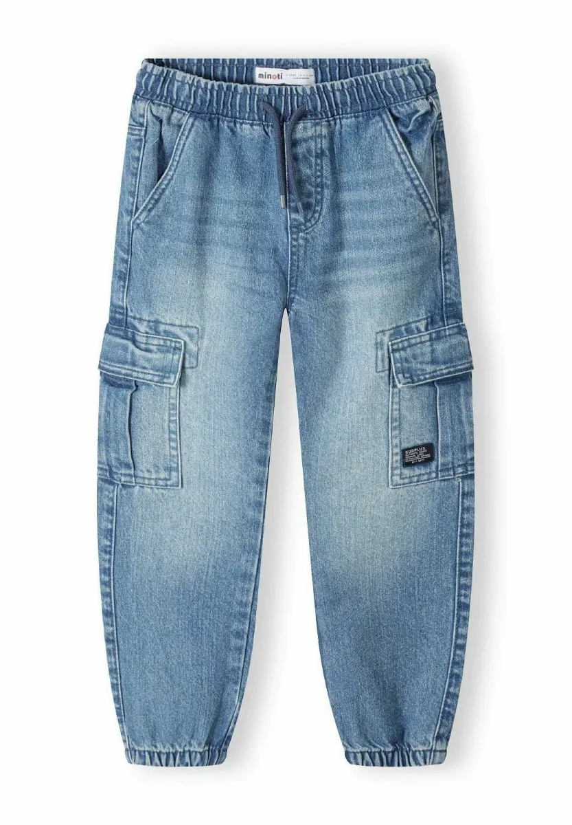 DISTRESSED - Jeans Relaxed Fit - blue denim