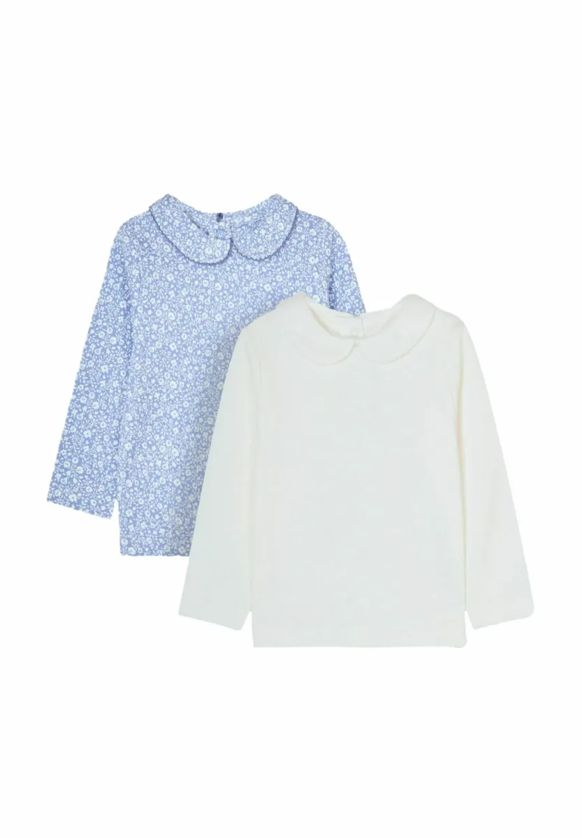 DITSY FLORAL PETER PAN 2 PACK REGULAR FIT - Langarmshirt - blue