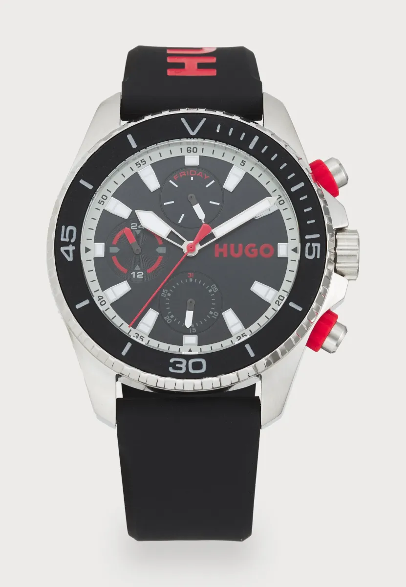 DIVE - Chronograph - silver-coloured/black