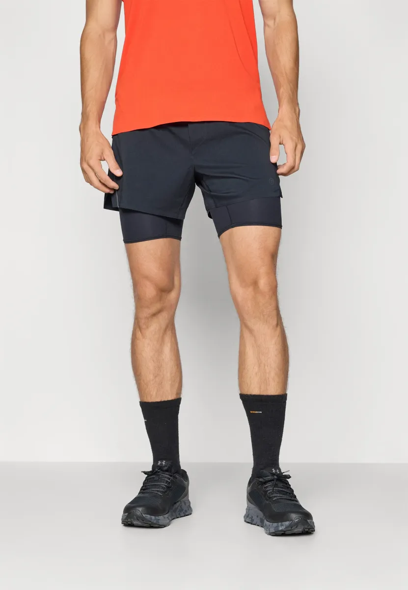 DLYSHORT LONGBRIEF - 2-in-1 Shorts - shadowcast