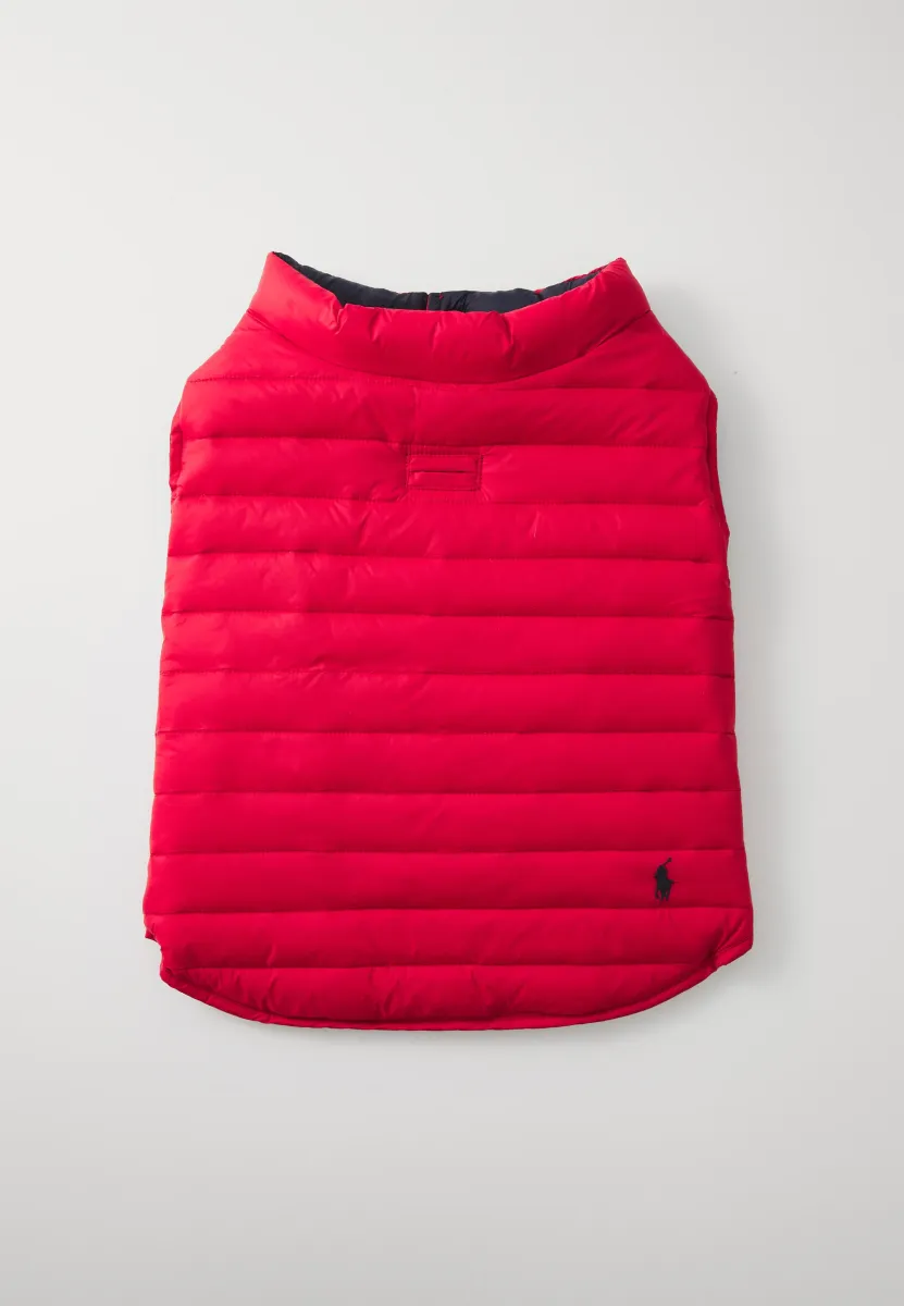 DOG REVERSIBLE SPRING PUFFER JACKET UNISEX - Tierbedarf - red/hunter navy