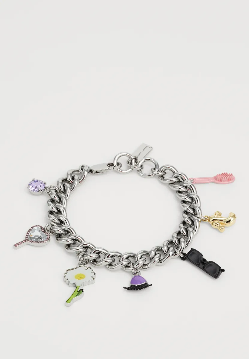 DOLLHOUSE CHARM BRACELET - Armband - silver-coloured/multi