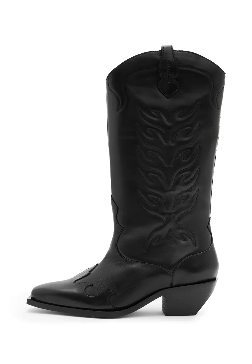 DOLLY - Cowboy-/Bikerboot - black