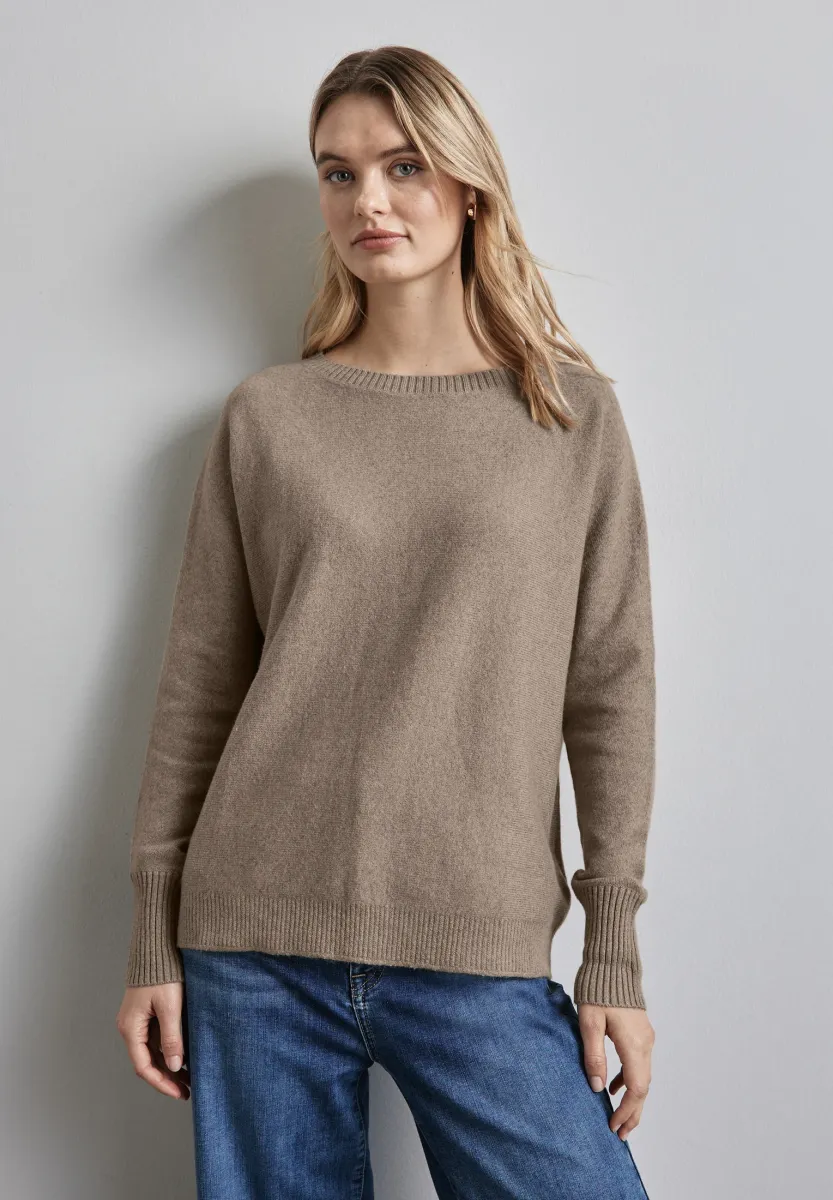 DOLMAN - Strickpullover - beige