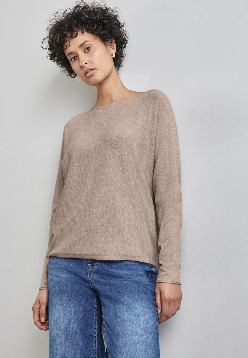 DOLMAN - Strickpullover - beige