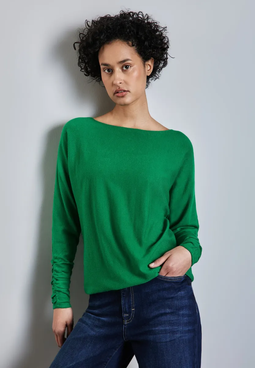 DOLMAN  - Strickpullover - grün