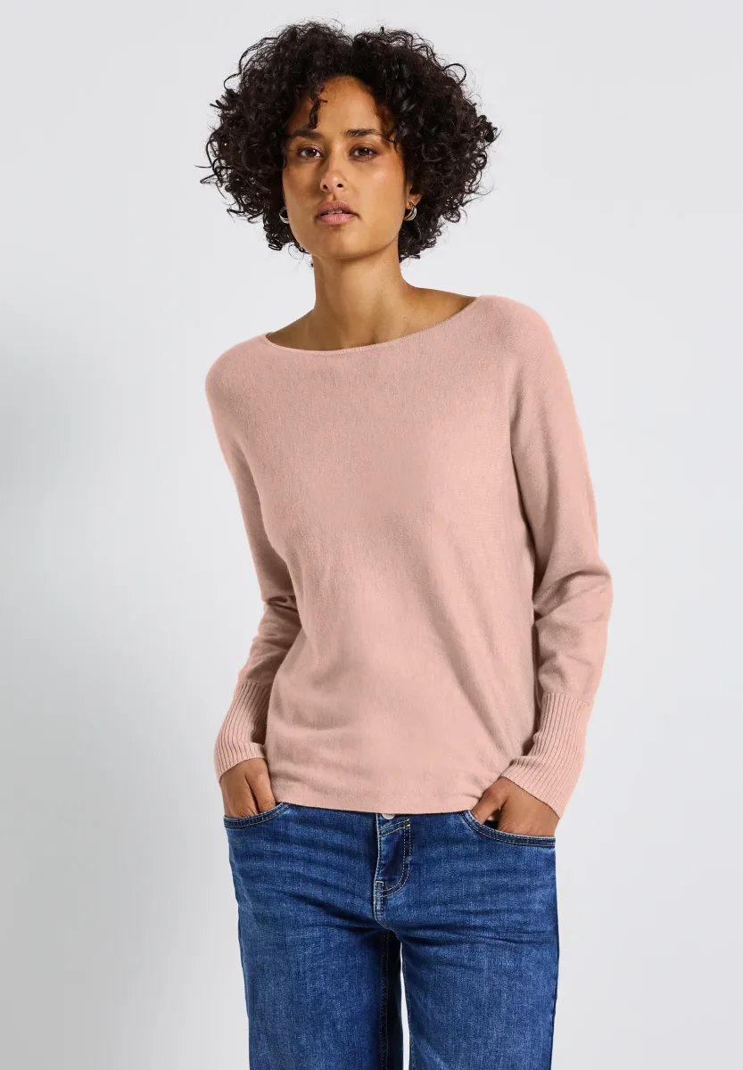 DOLMAN - Strickpullover - rosa