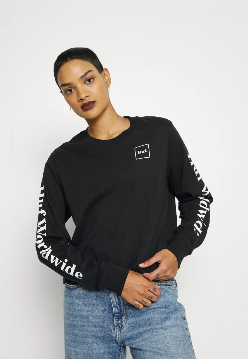 DOMESTIC CROP  - Langarmshirt - black