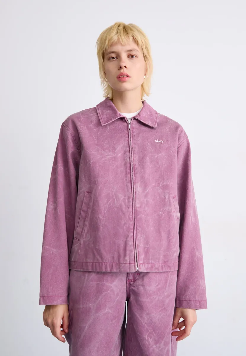 DONOVAN ZIP JACKET - Jeansjacke - tulip