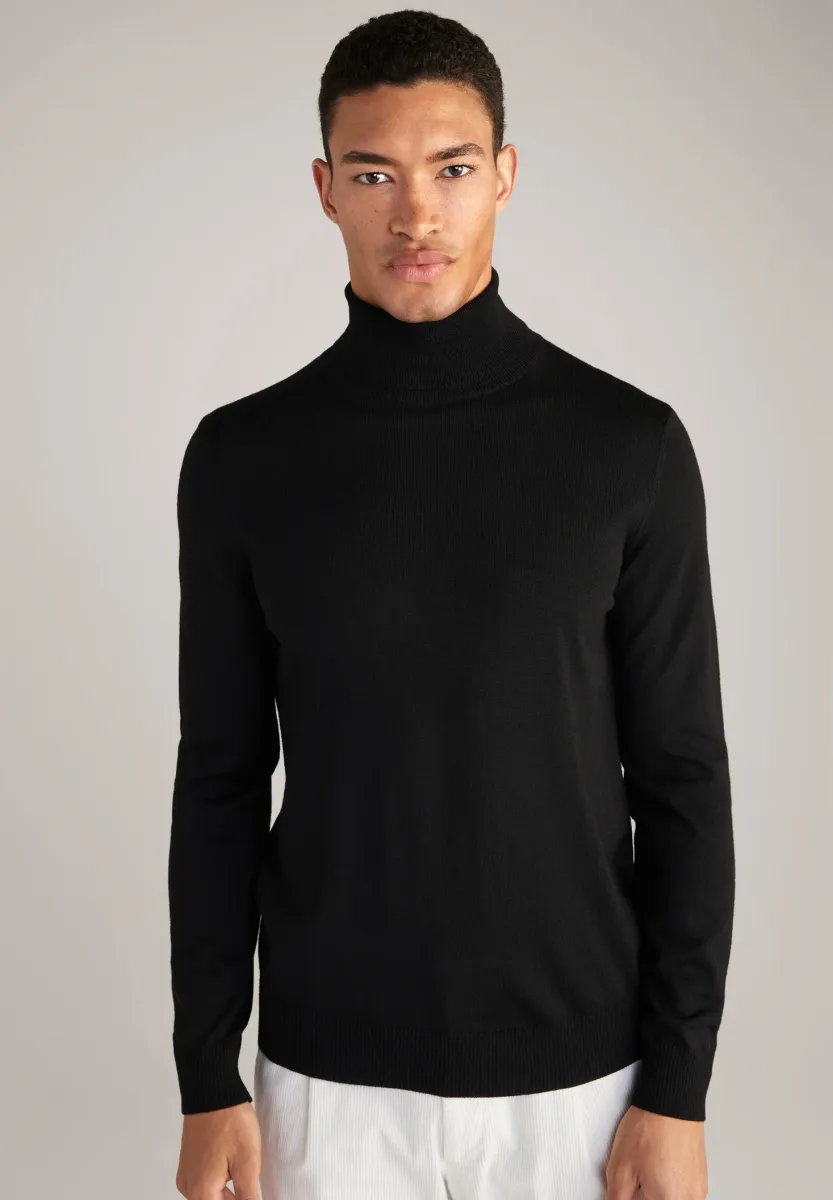 DONTE - Strickpullover - black