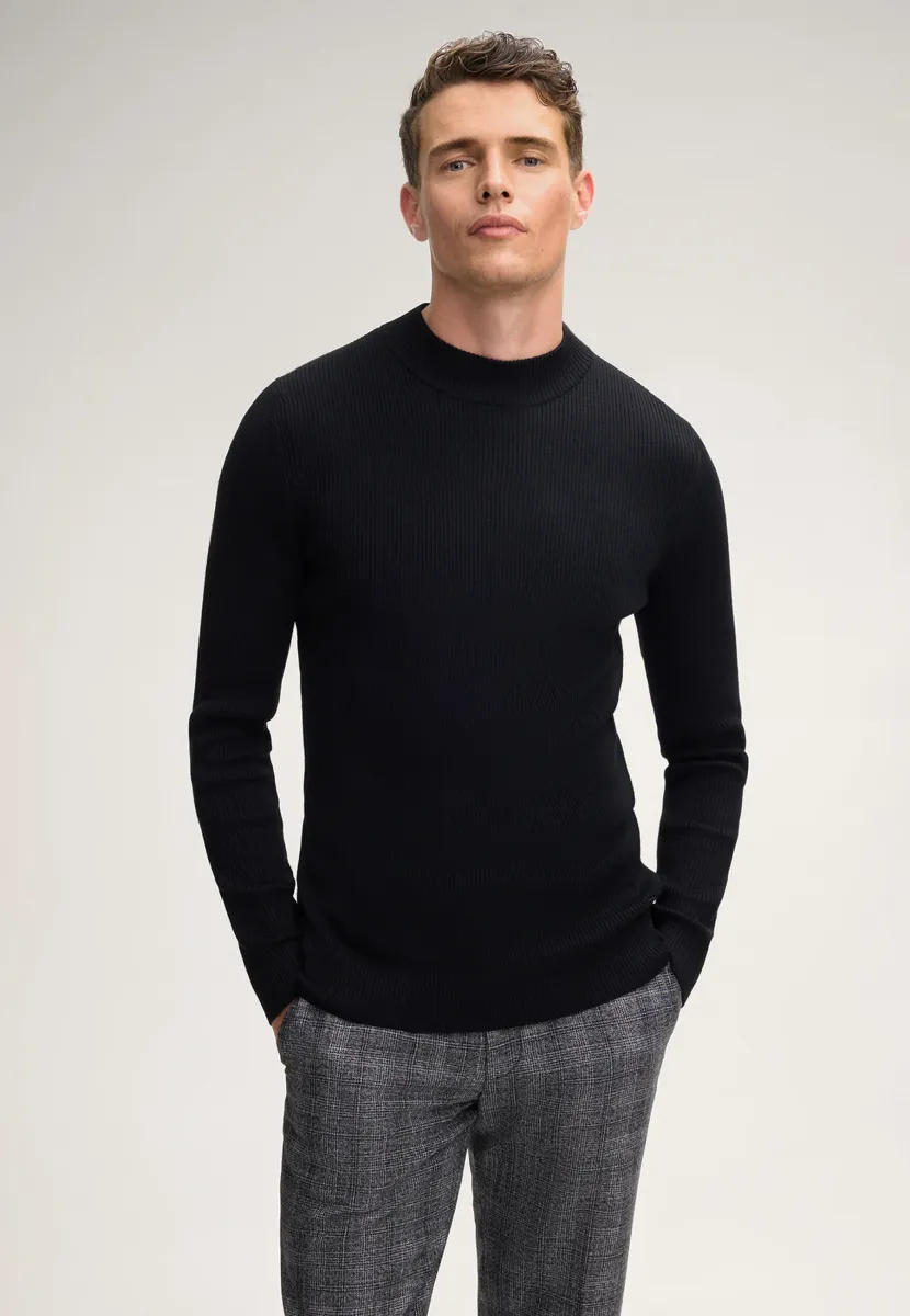 DONTEO - Strickpullover - schwarz