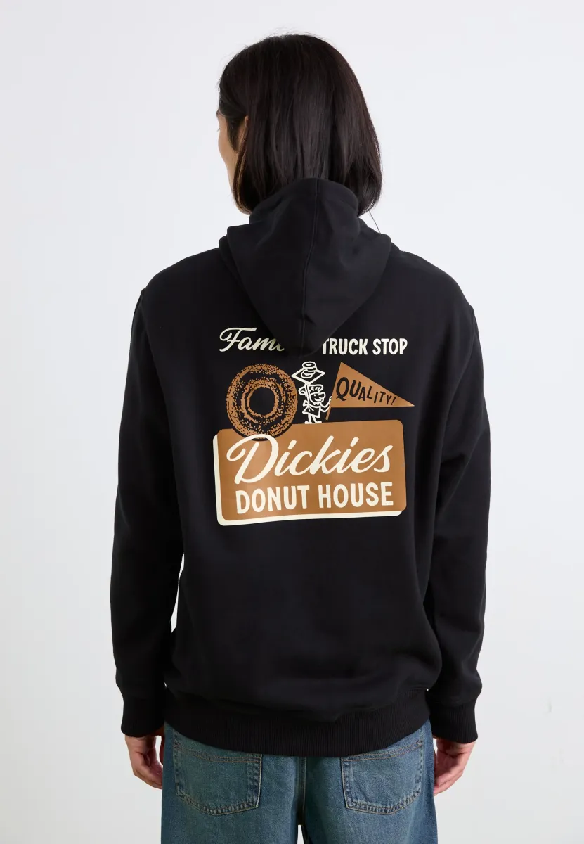 DONUT HOUSE HOODIE - Kapuzenpullover - black