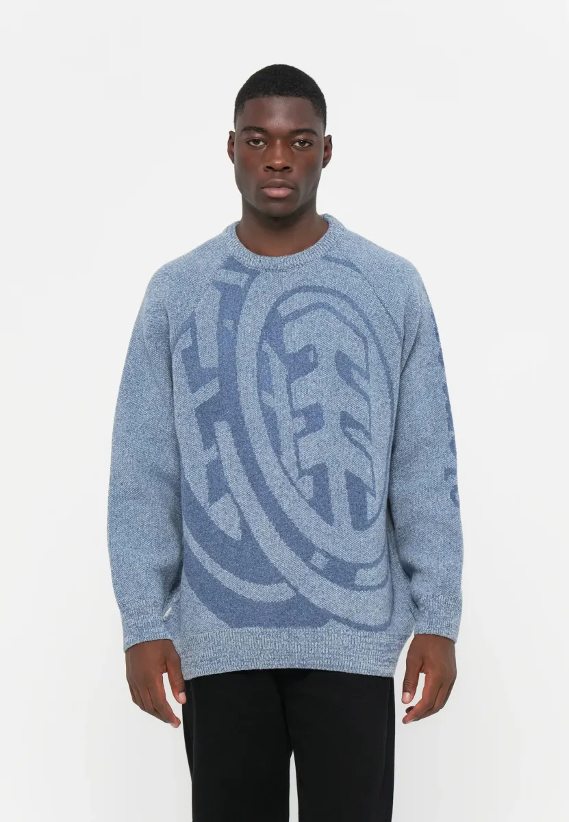 DOUBLE ICON - Strickpullover - pelican heather