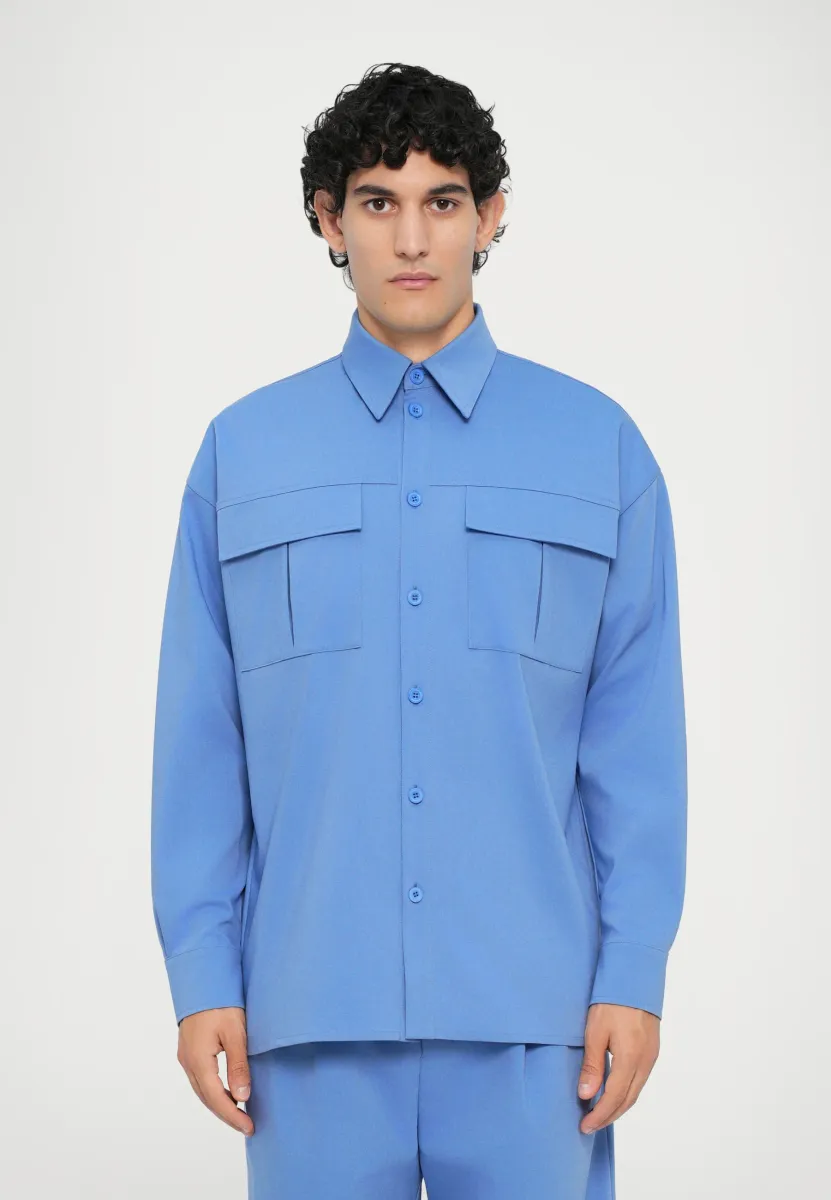 DOUBLE POCKET SHIRT - Hemd - blue