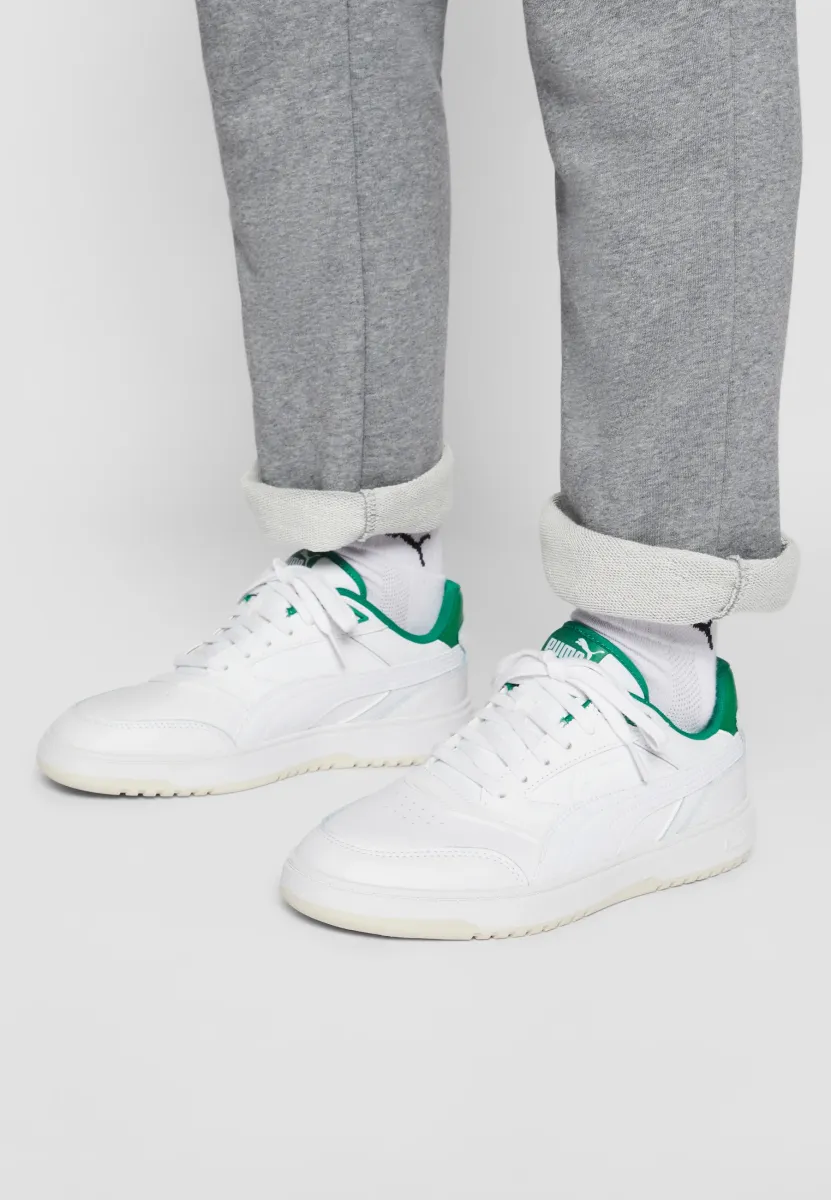 DOUBLECOURT  - Sneaker low - white/archive green