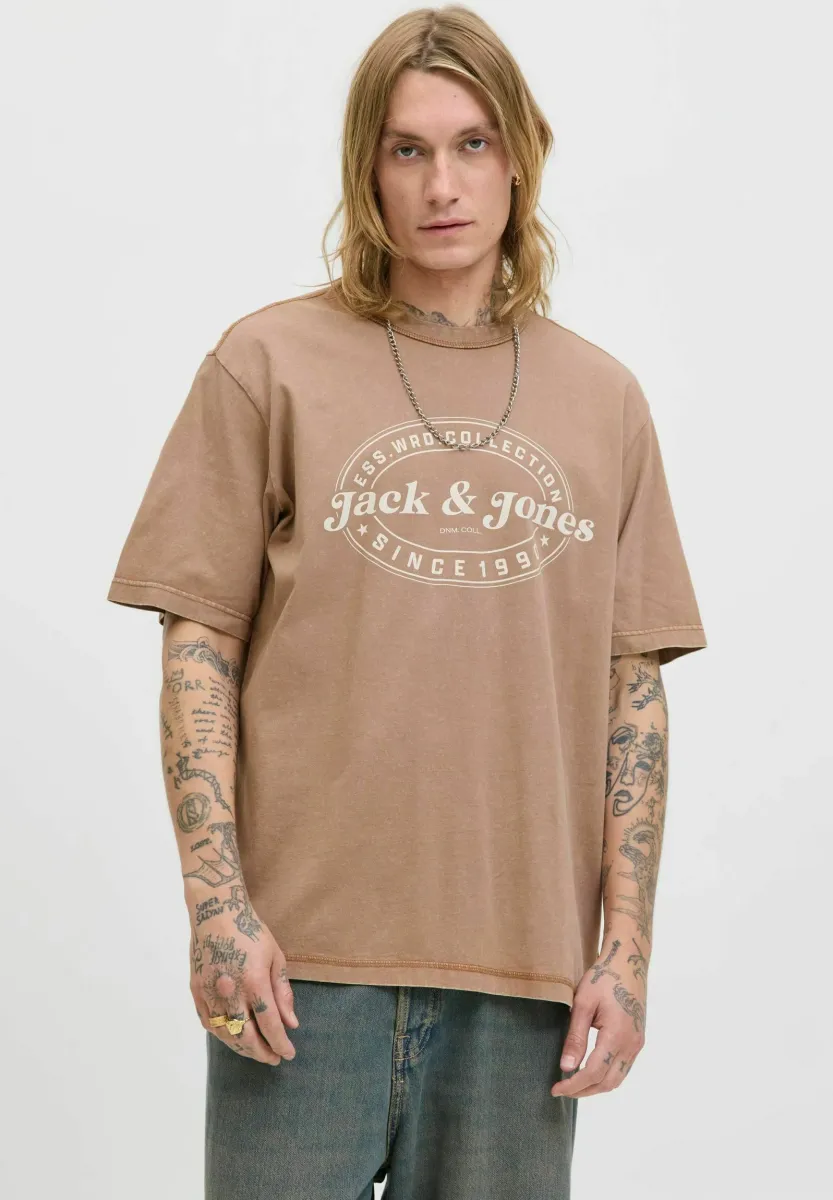 DOVER KURZARM - T-Shirt print - monks robe