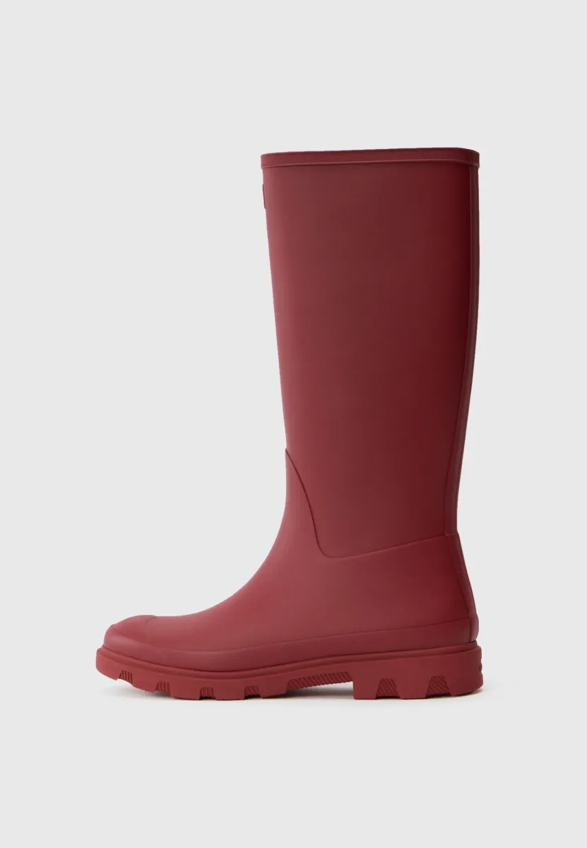 DOWNPOUR TALL UNISEX - Gummistiefel - merlot