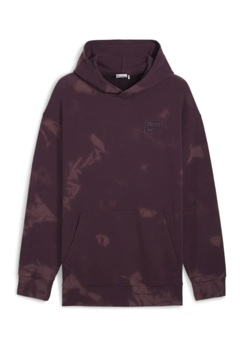 DOWNTOWN - Kapuzenpullover - midnight plum