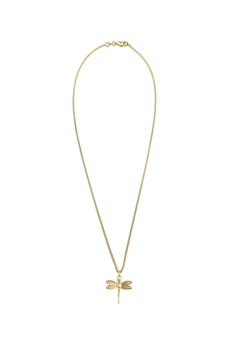 DRAGON FLY ANIMAL - Halskette - gold-coloured