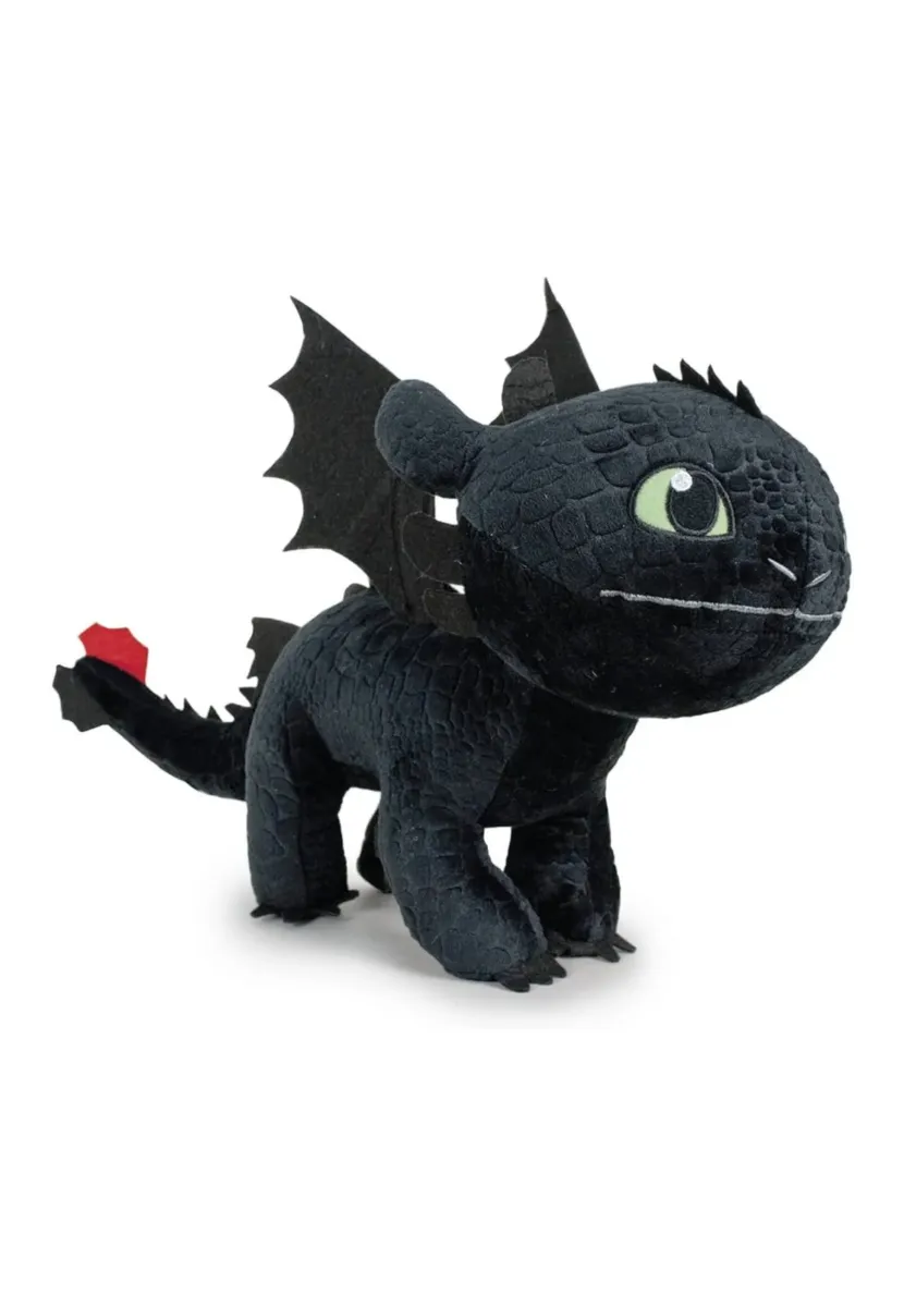 DRAGON TRAINER 4 HTTYD OHNEZAHN SOLO - Kuscheltier - black