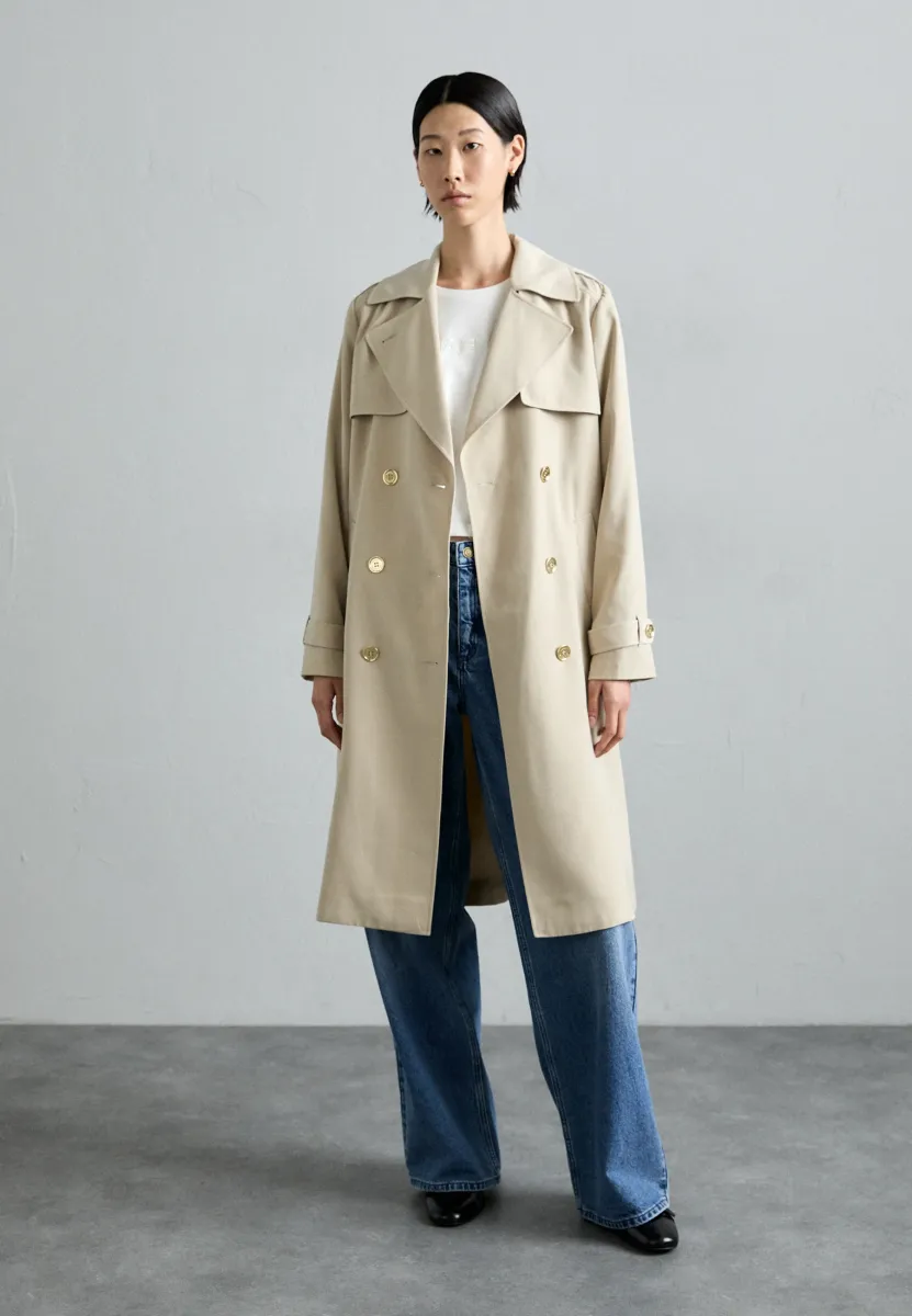 DRAPEY - Trenchcoat - dune