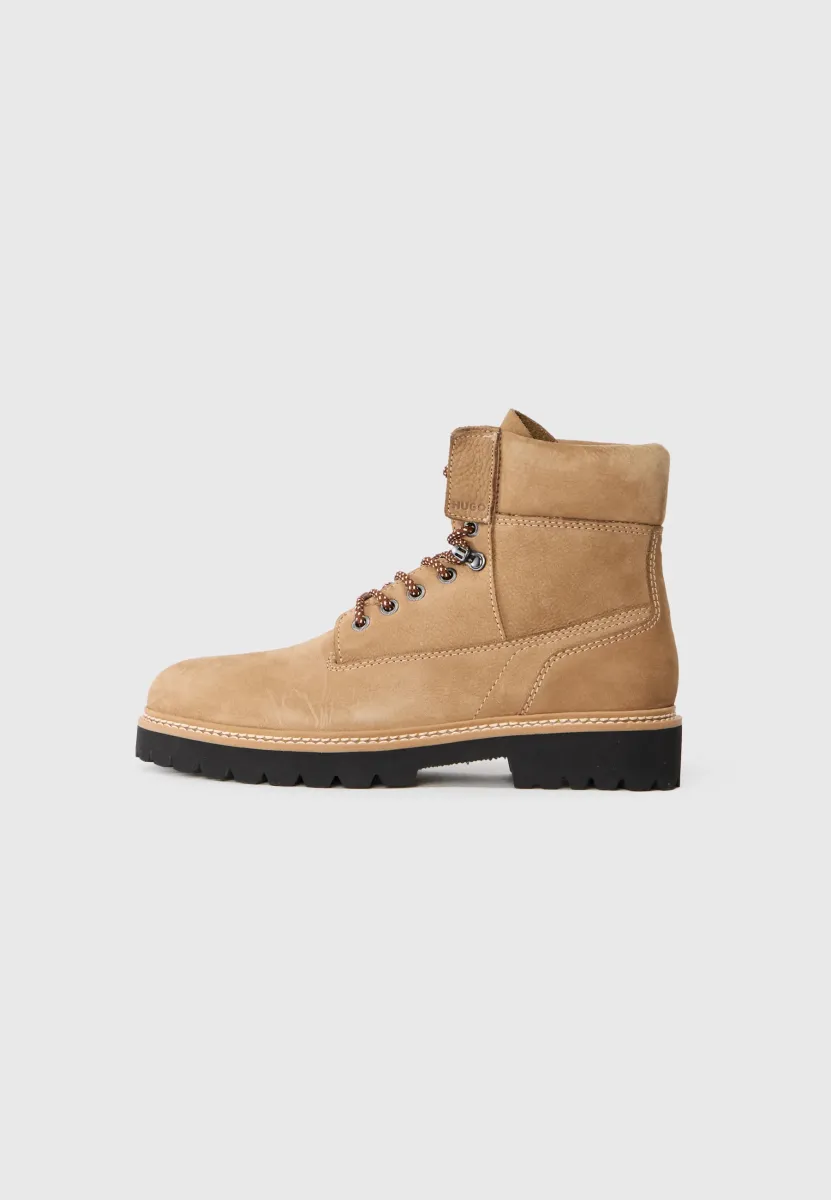 DRAVEN - Schnürstiefelette - open beige