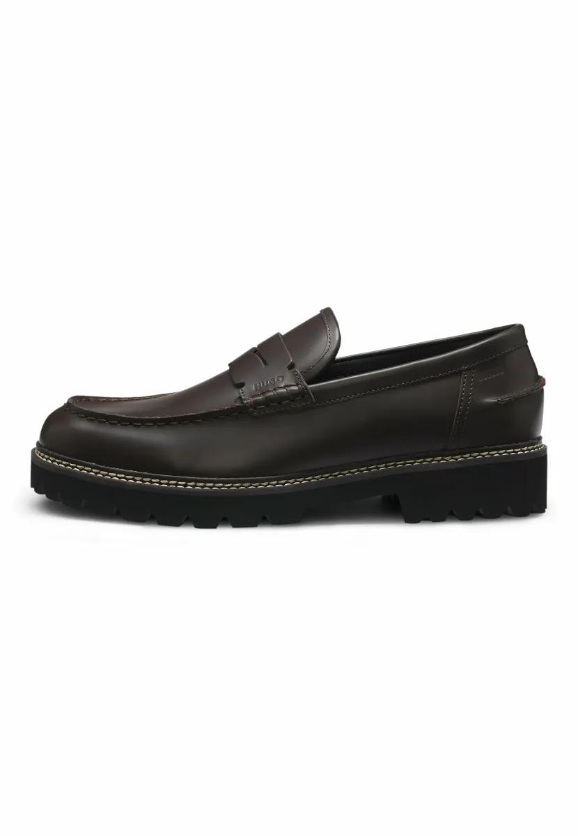 DRAVEN_LOAF_BO - Slipper - dark brown two