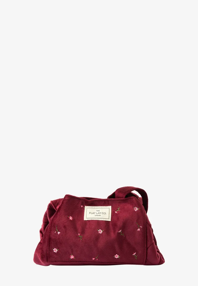 DRAWSTRING FLAT LAY MAKEUP BAG - Kosmetiktasche - ditsy roses