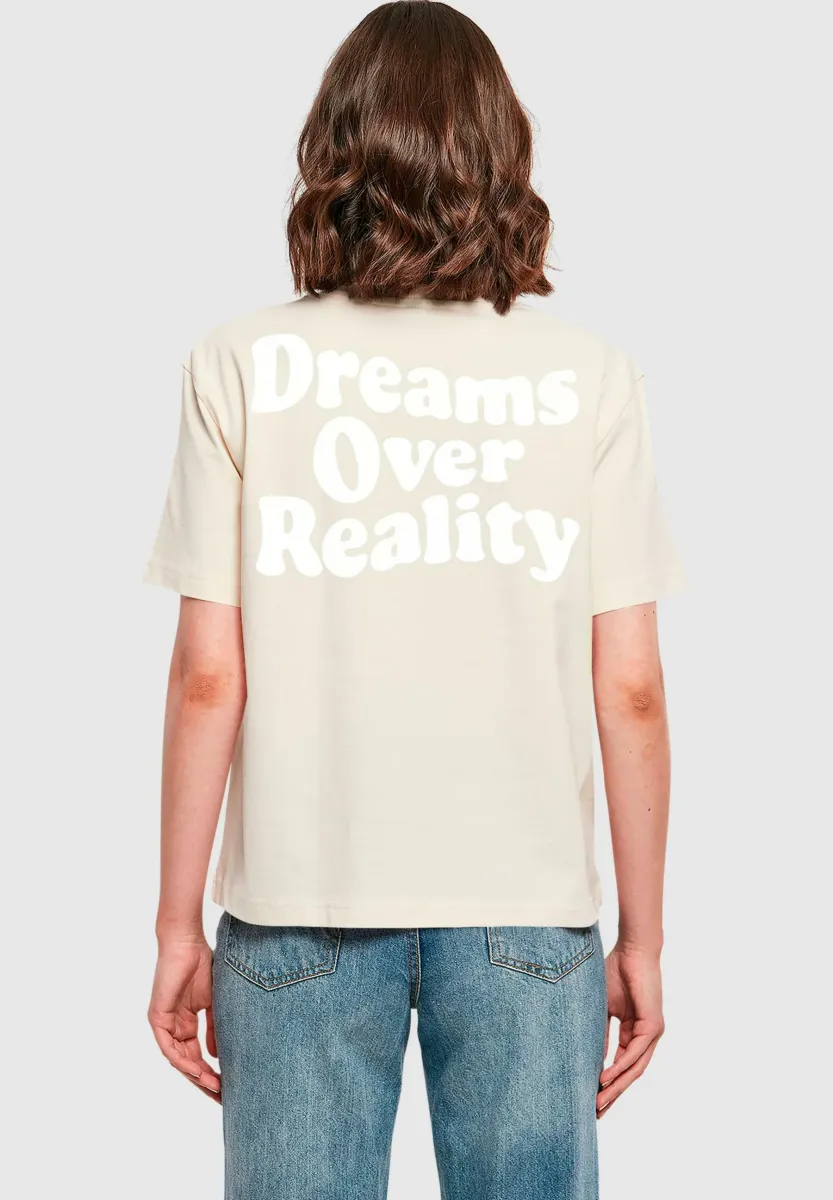 DREAMS OVER REALITY - T-Shirt print - whitesand