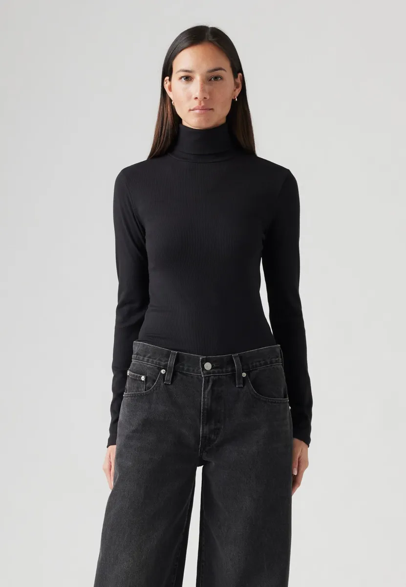 DREAMY TURTLENECK - Strickpullover - caviar