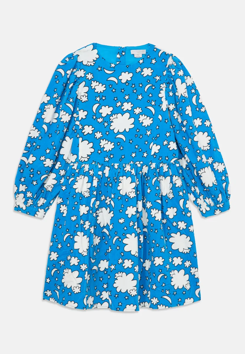 DRESS - Freizeitkleid - light blue/white