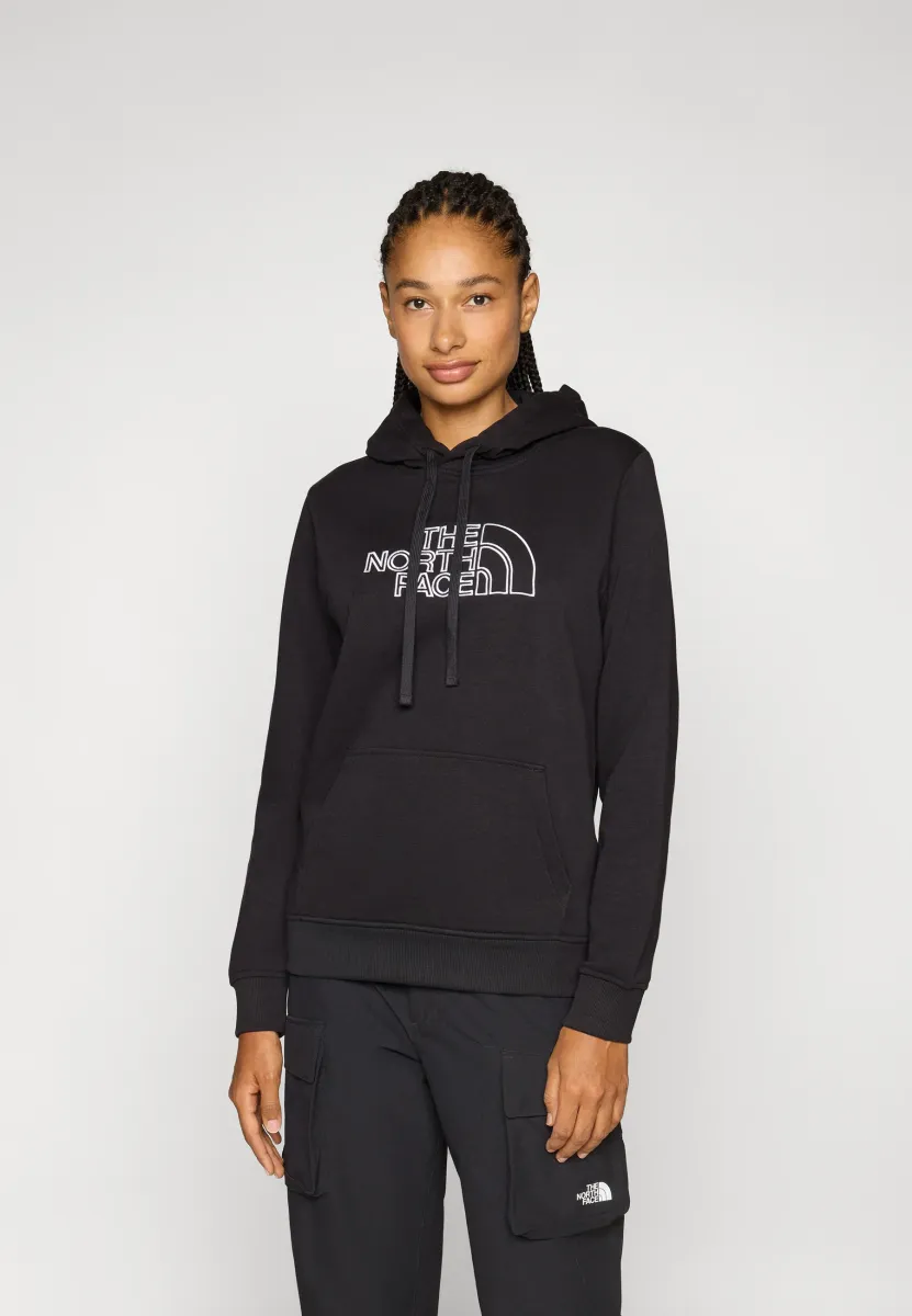 DREW PEAK LIGHT HOODIE - Kapuzenpullover - black/white