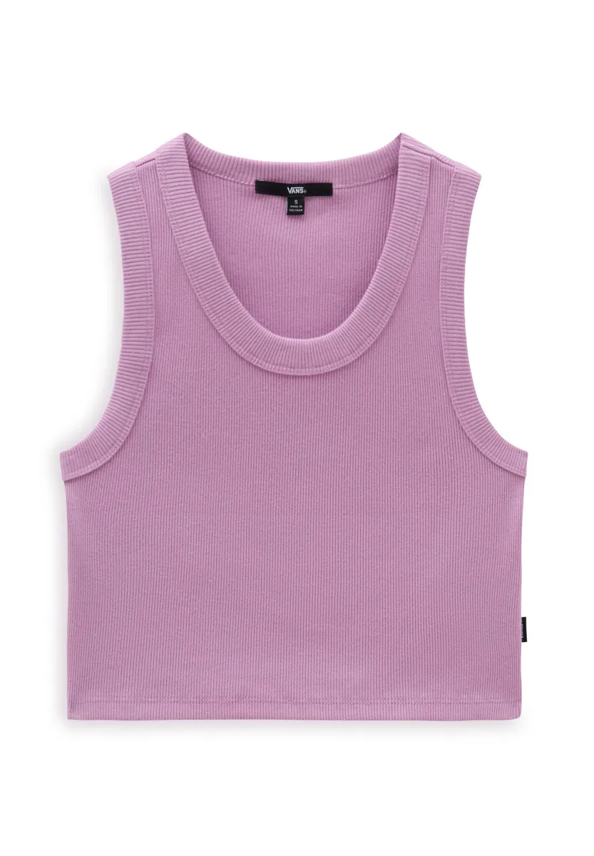 DREW RIB TANK - Top - smoky grape
