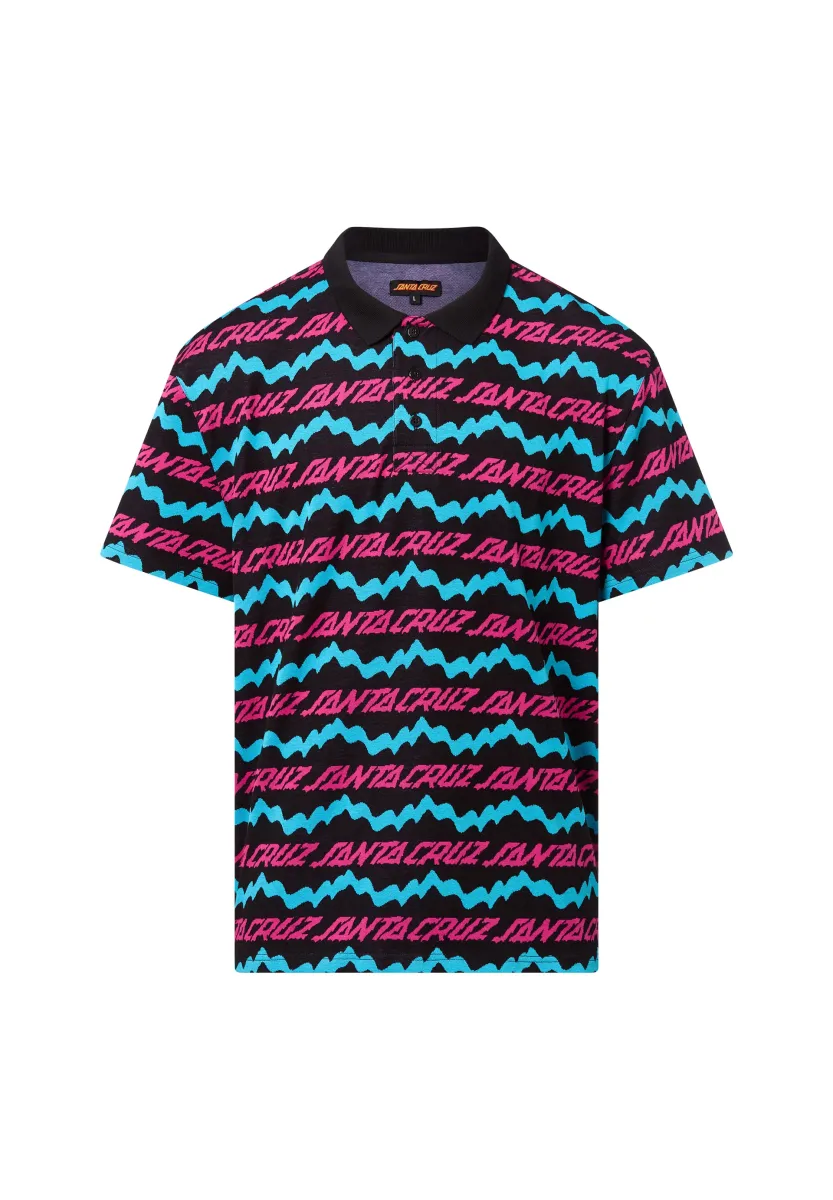 DRIP - Poloshirt - schwarz blau