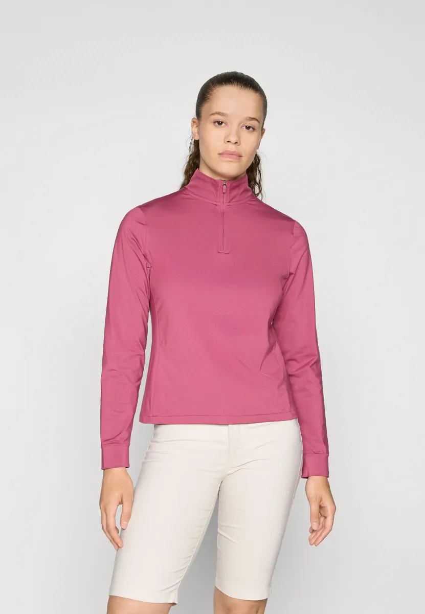 DRIVE 1/4 ZIP - Langarmshirt - fuchsia dusk