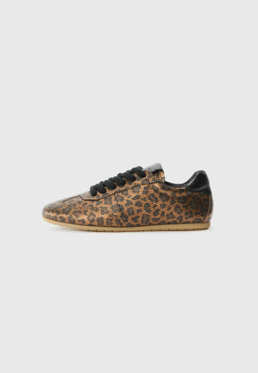 DROP - Sneaker low - bronce/schwarz sohle honig