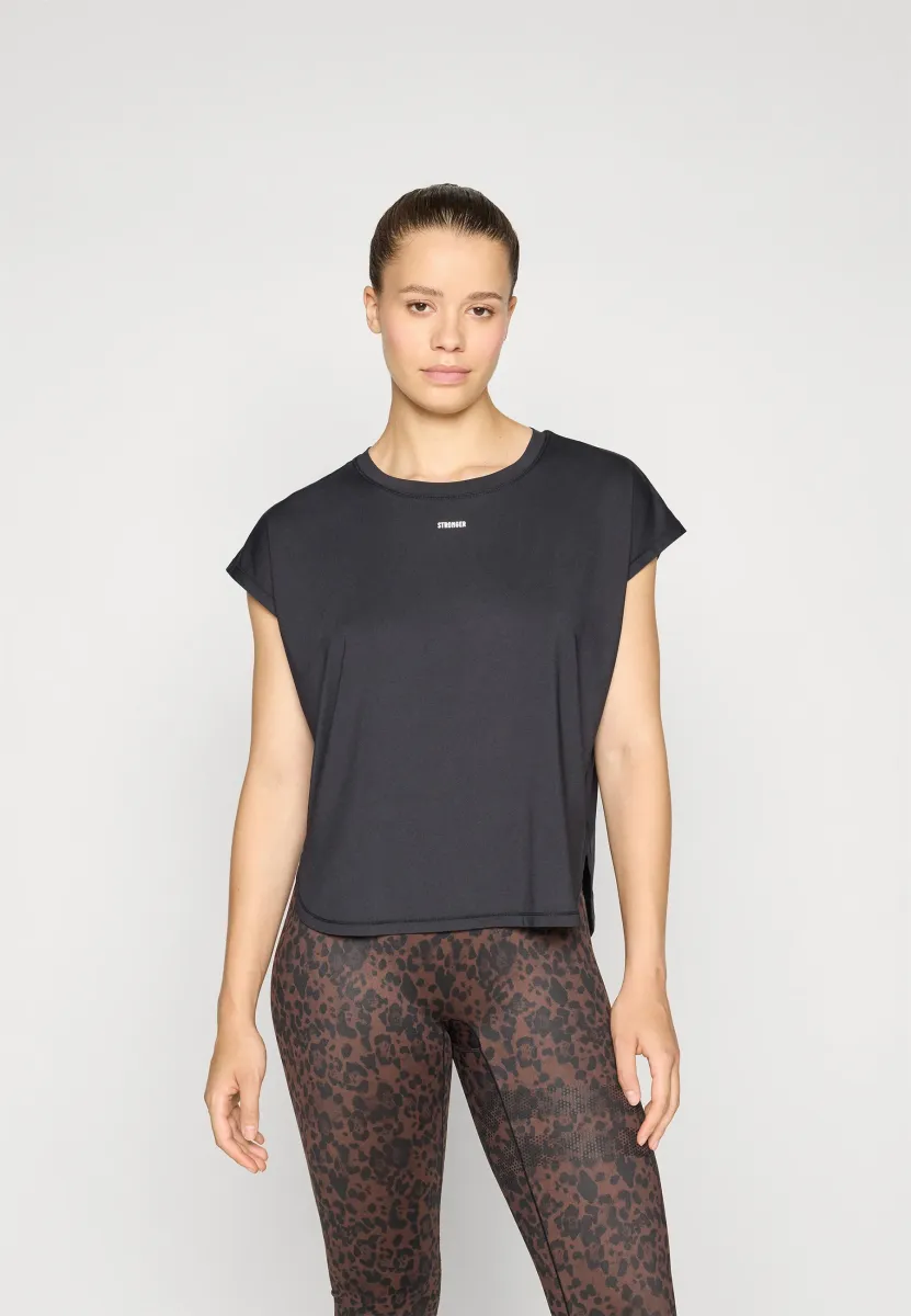 DROP - T-Shirt basic - black