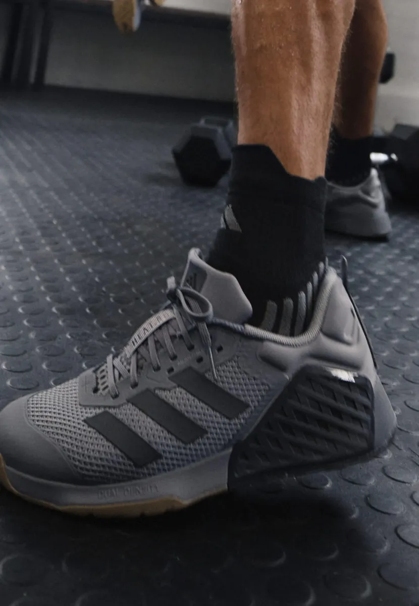 DROPSET 3 TRAINER UNISEX - Trainingsschuh - grey grey five core black